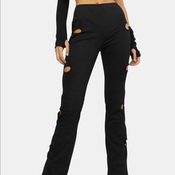 DollsKill Cut Out Pants - Picture 3 of 6